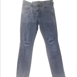 Black Ripped Skinny Jeans